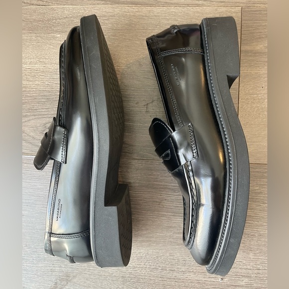 VAGABOND ALEX W LOAFER - POLISHED BLACK 38 with box - Picture 7 of 14